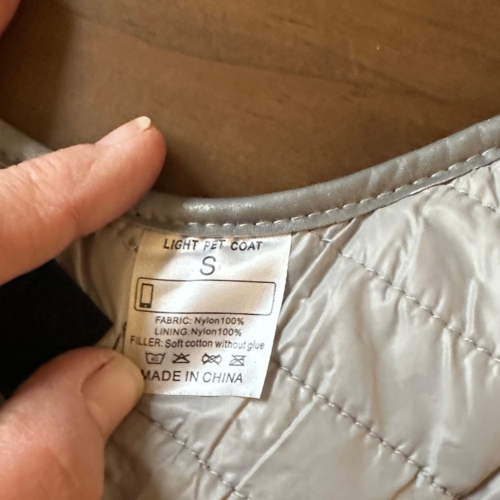Pink Quilted Dog Vest - Picture 4 of 4